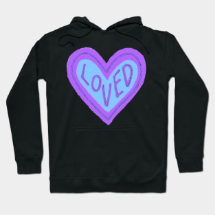 You Are Loved-Blue&Purple Hoodie